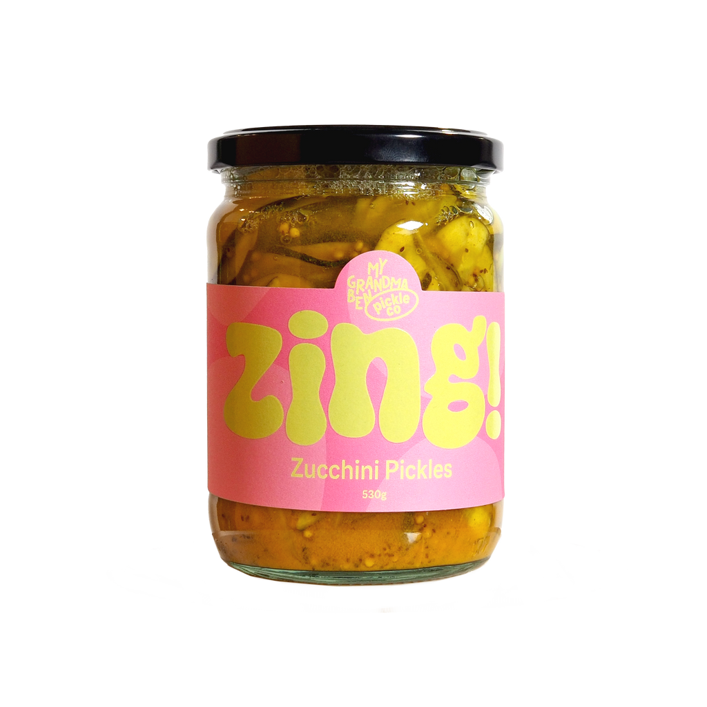Zing! Zucchini Pickles